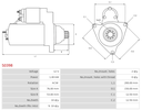 Motor de arranque AS-PL S0398