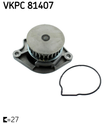 Bomba de agua SKF VKPC 81407