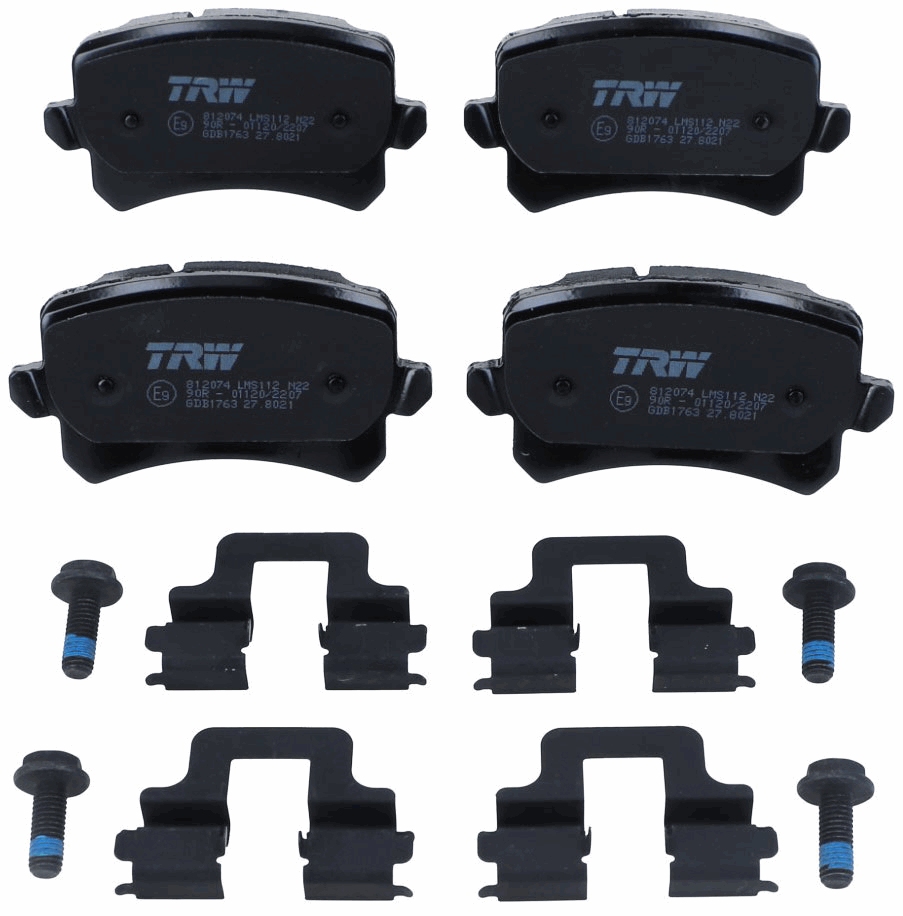 Pastillas de freno traseras TRW GDB1763