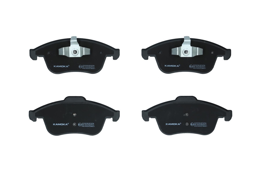 Pastillas de freno delanteras KAMOKA JQ1018136