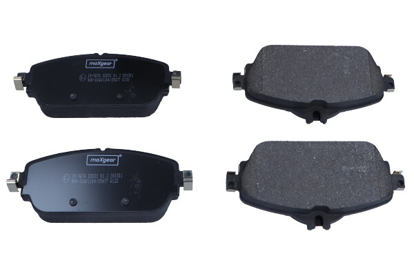 Pastillas de freno delanteras MAXGEAR 19-3676