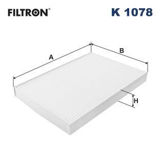 Filtro, aire habitáculo FILTRON K 1078