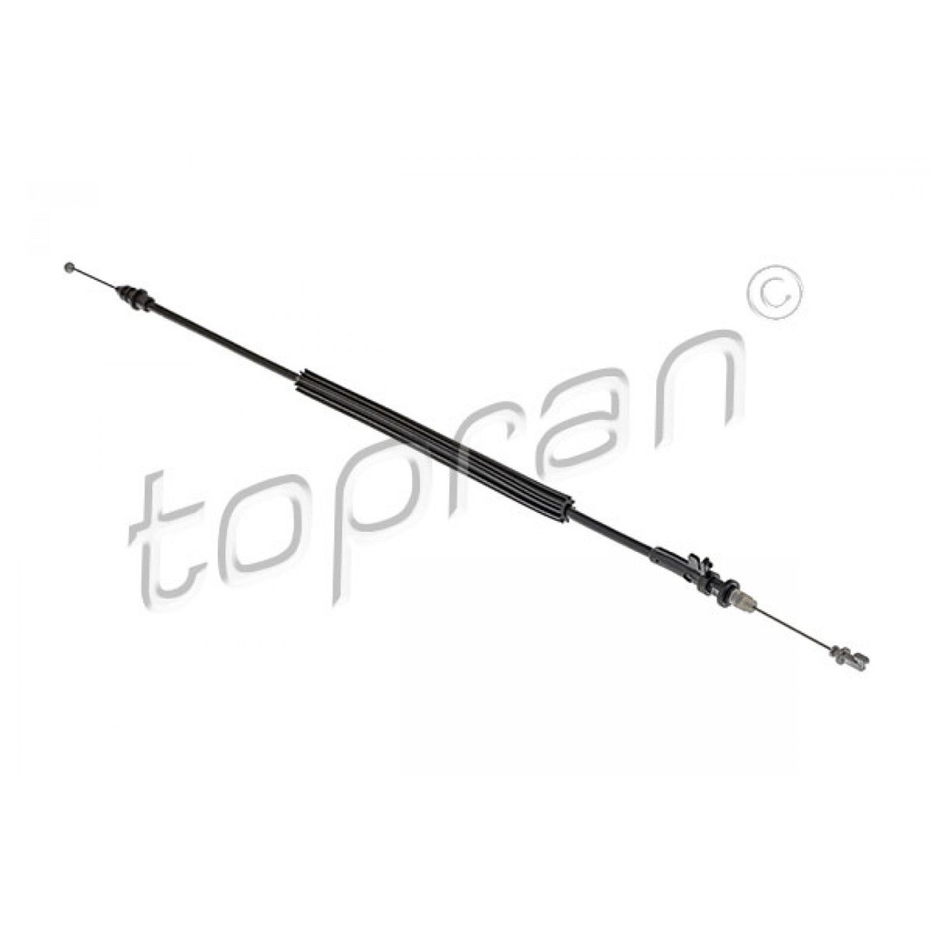 Cable de accionamiento, desbloqueo de puerta TOPRAN 118 378