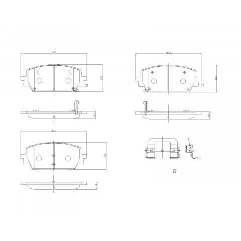 Juego de pastillas BREMBO P 30 151