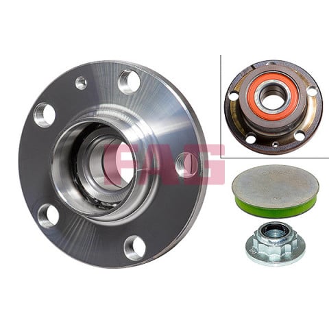 Rodamiento de rueda trasera FAG 713 6110 20