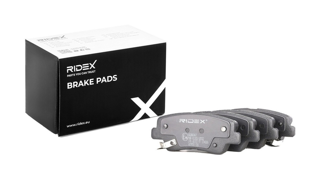 Juego de pastillas de freno traseras RIDEX 402B0367
