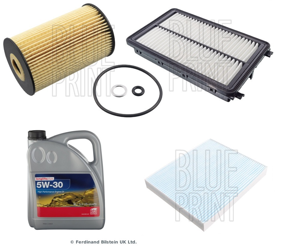 Kit de Servicio frecuente HYUNDAI TUCSON (TL, TLE) 1.7 CRDi D4FD Diésel con aceite 5W-30