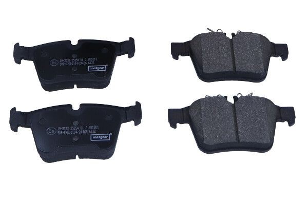 Pastillas de freno traseras MAXGEAR 19-3033