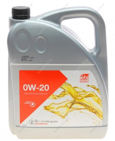 Aceite de motor 0W-20 FEBI BILSTEIN 177647