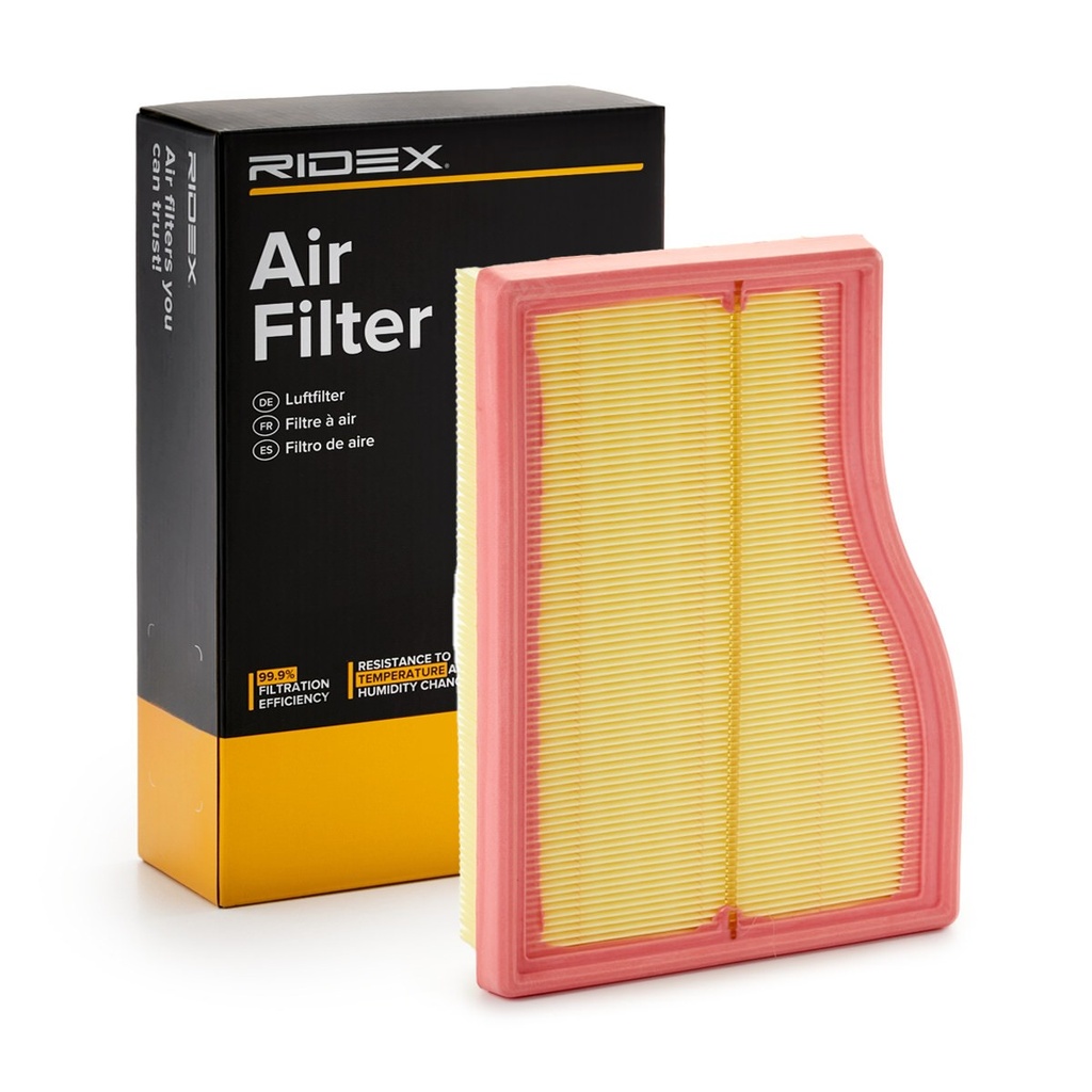 Filtro de aire del motor RIDEX 8A1698