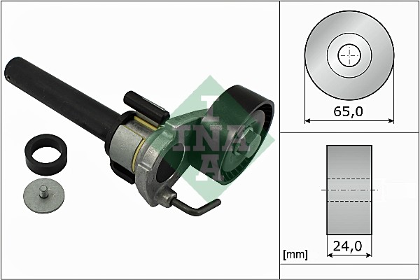 Brazo tensor de la correa auxiliar INA  534 0422 10