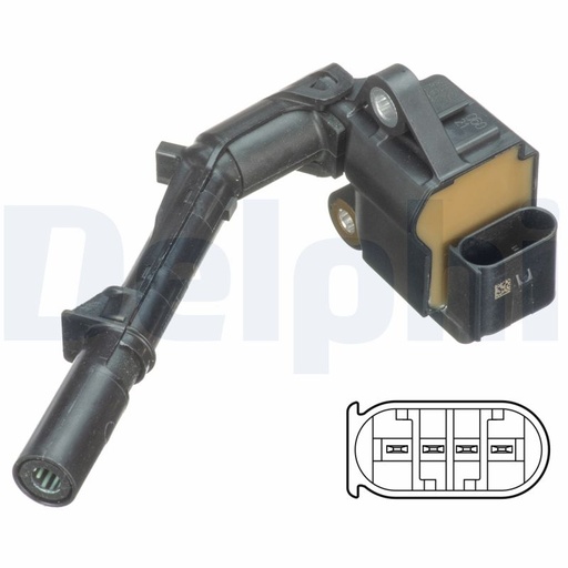 [GN1069012B1] Bobina de encendido DELPHI GN10690-12B1