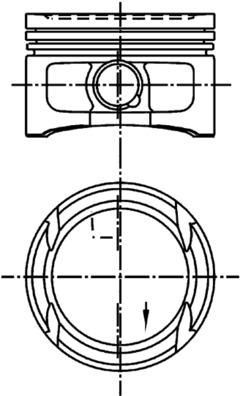 [99562620] Pistón KOLBENSCHMIDT 99562620