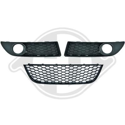 [2205845] Juego de rejillas de ventilación, parachoques para Polo 9N DIEDERICHS 2205845