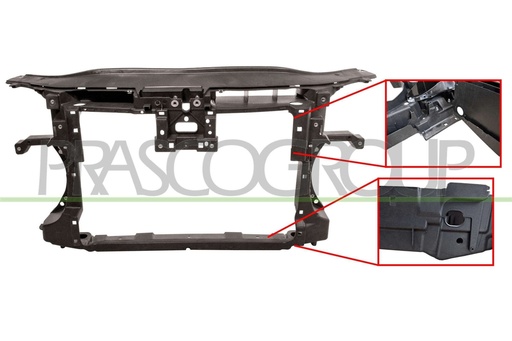 [VG0553210, 593711] Revestimiento frontal (calandra) PRASCO VG0553210