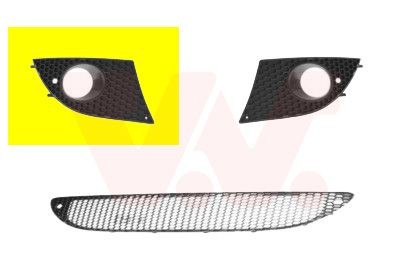 [4941594] Rejilla derecha de ventilación del parachoques VAN WEZEL 4941594