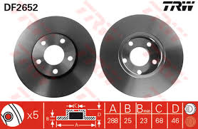 [DF2652] Disco de freno TRW DF2652