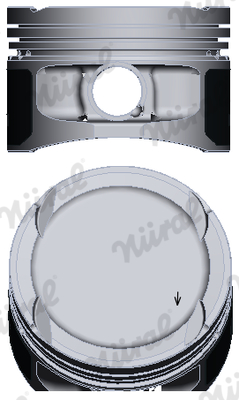 [8743690000] Pistón NÜRAL 87-436900-00