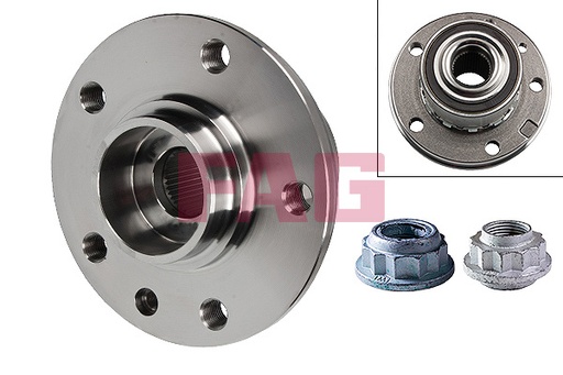 [713610760] Rodamiento de rueda delantera/trasera FAG 713 6107 60