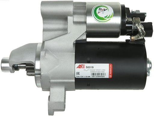 [S0319] Motor de arranque AS-PL S0319