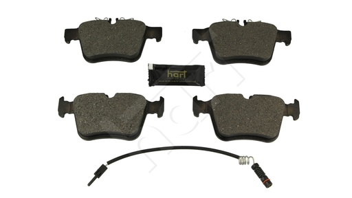 [260558, HR0730.01] Pastillas de freno traseras HART 260 558