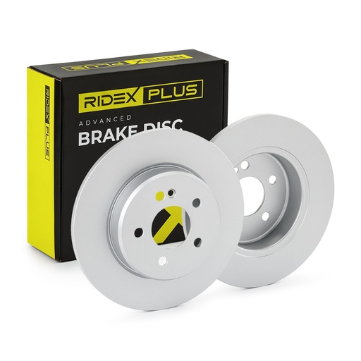 [82B1707P, A0004230512] Disco de freno trasero RIDEX PLUS 82B1707P