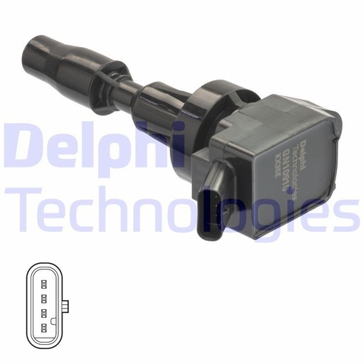 [GN1091012B1] Bobina de encendido DELPHI GN10910-12B1