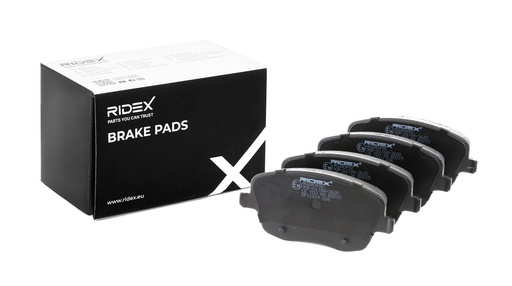 [402B0492] Pastillas de freno delanteras RIDEX 402B0492