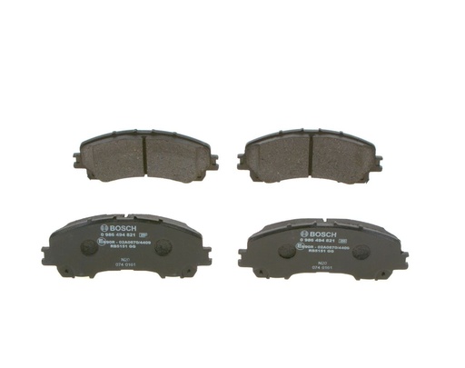 Pastillas de freno delanteras BOSCH BOSCH 0 986 494 821