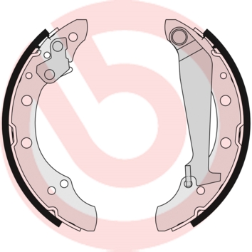 [S85511] Juego de zapatas de frenos BREMBO S 85 511