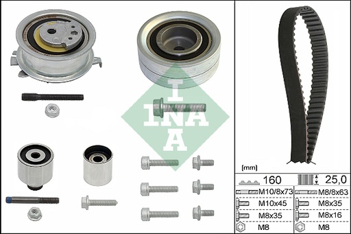 Kit de distribution INA 530 0550 10