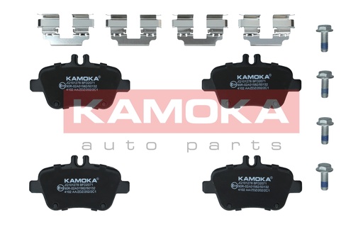 [JQ101278] Pastillas de freno traseras Kamoka JQ101278